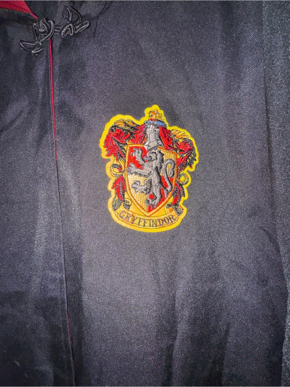 Authentic Harry Potter Gryffindor Black & Red Wizard Robe - Picture 2 of 5